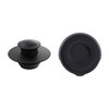 Danco 3 in. Matte Black Round Drain Cover 9D00011082